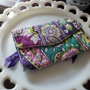 Vera Bradley quilted wallet